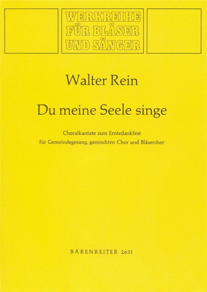 Du meine Seele, singe